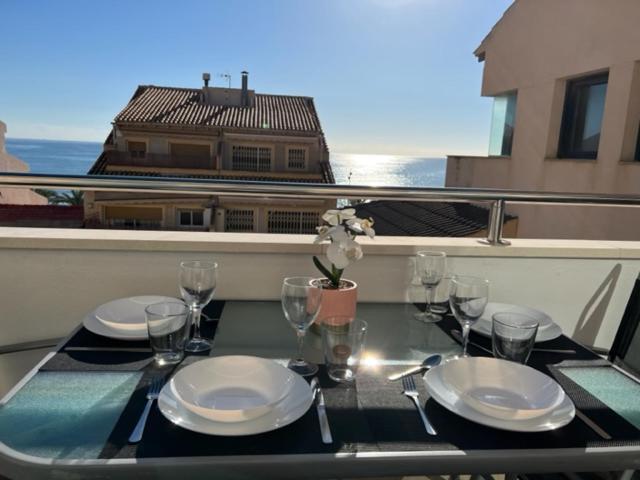 Sublime Appartement Vue Mer Avec Piscine El Campello Eksteriør billede