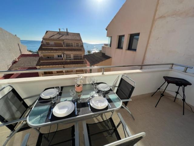 Sublime Appartement Vue Mer Avec Piscine El Campello Eksteriør billede